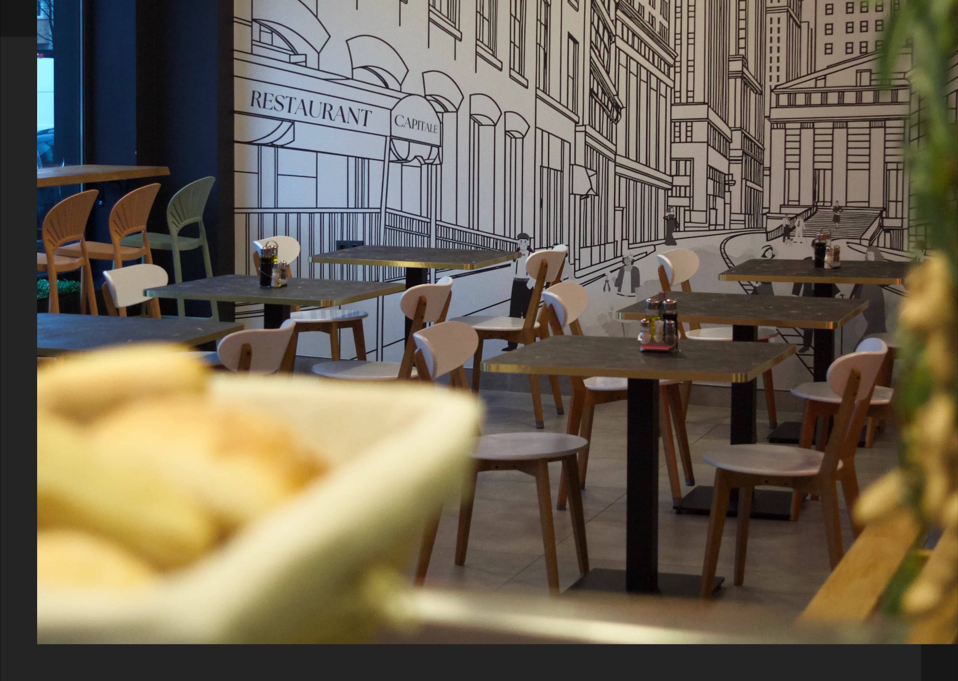 Interiorul Capitale pregătit pentru evenimente